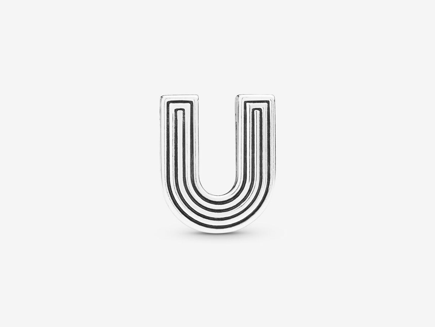 Letter U Clasp Charm