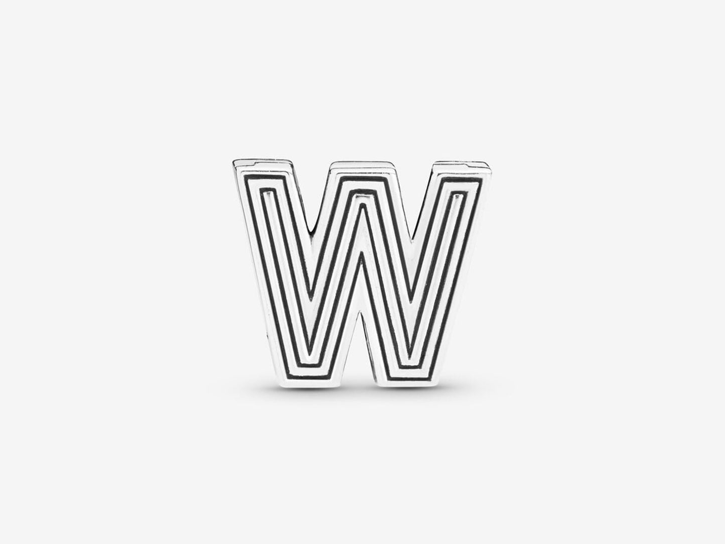 Letter W Clasp Charm