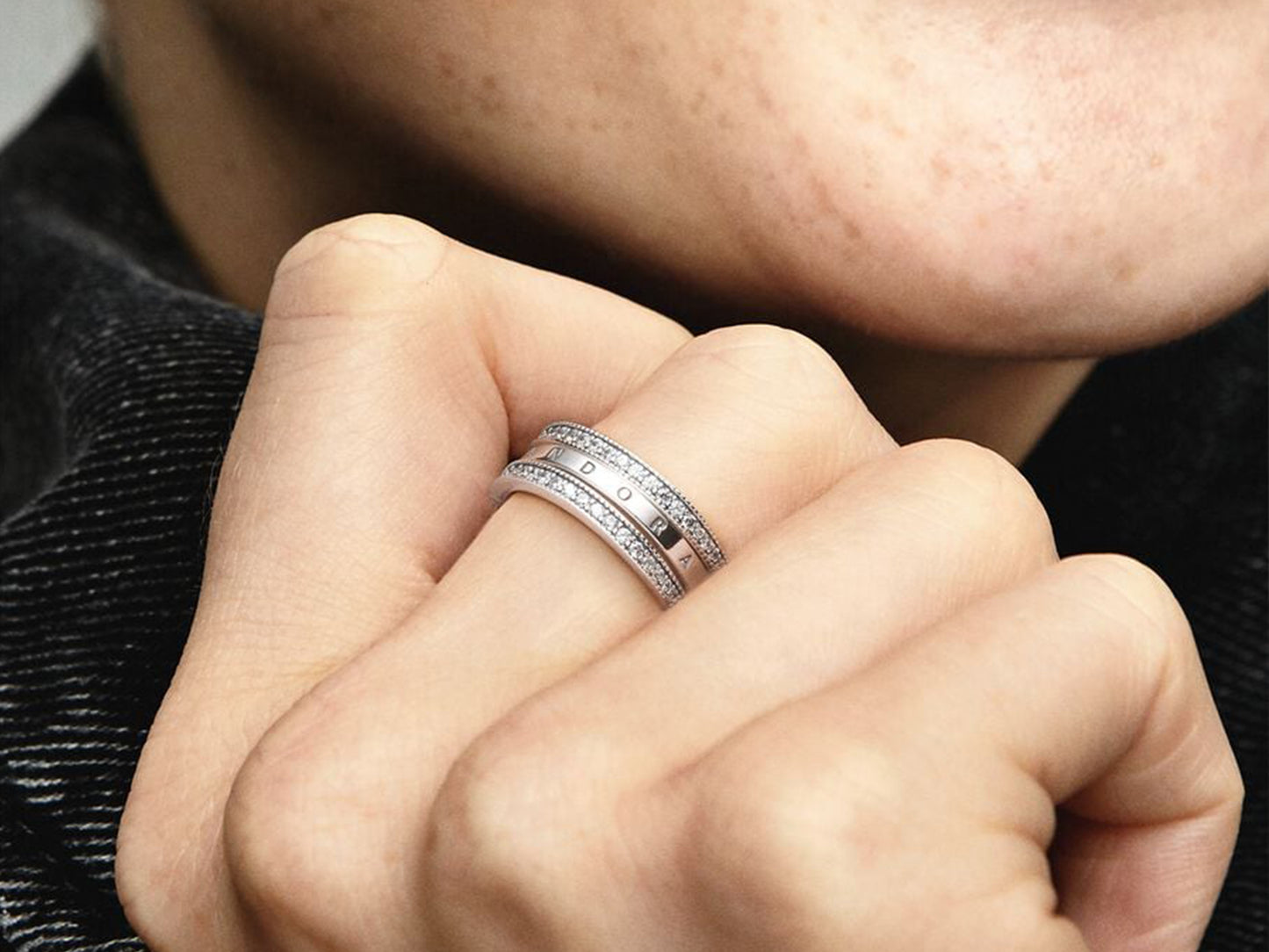 Two-in-One Charm Band Ring