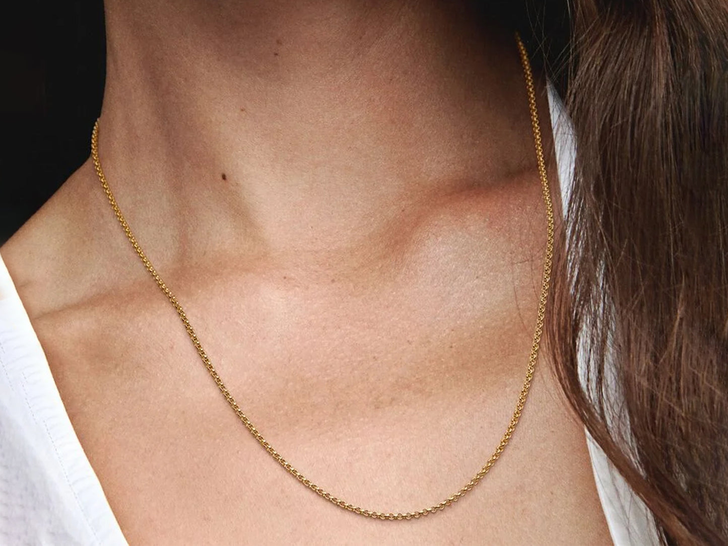 Rolo Chain Necklace