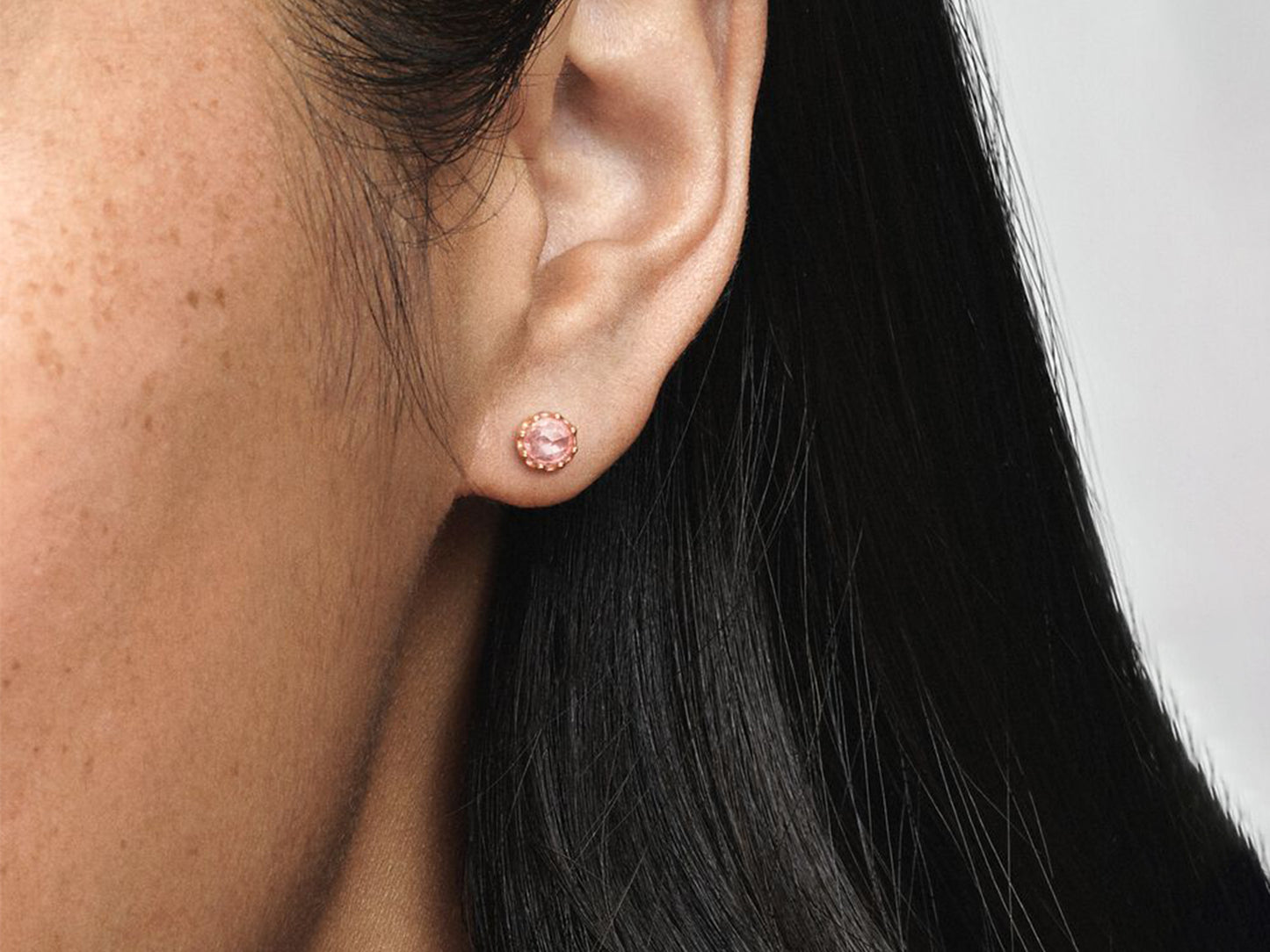 Rose Crown Stud Earrings
