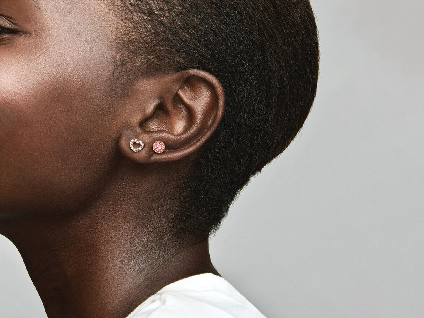 Rose Crown Stud Earrings