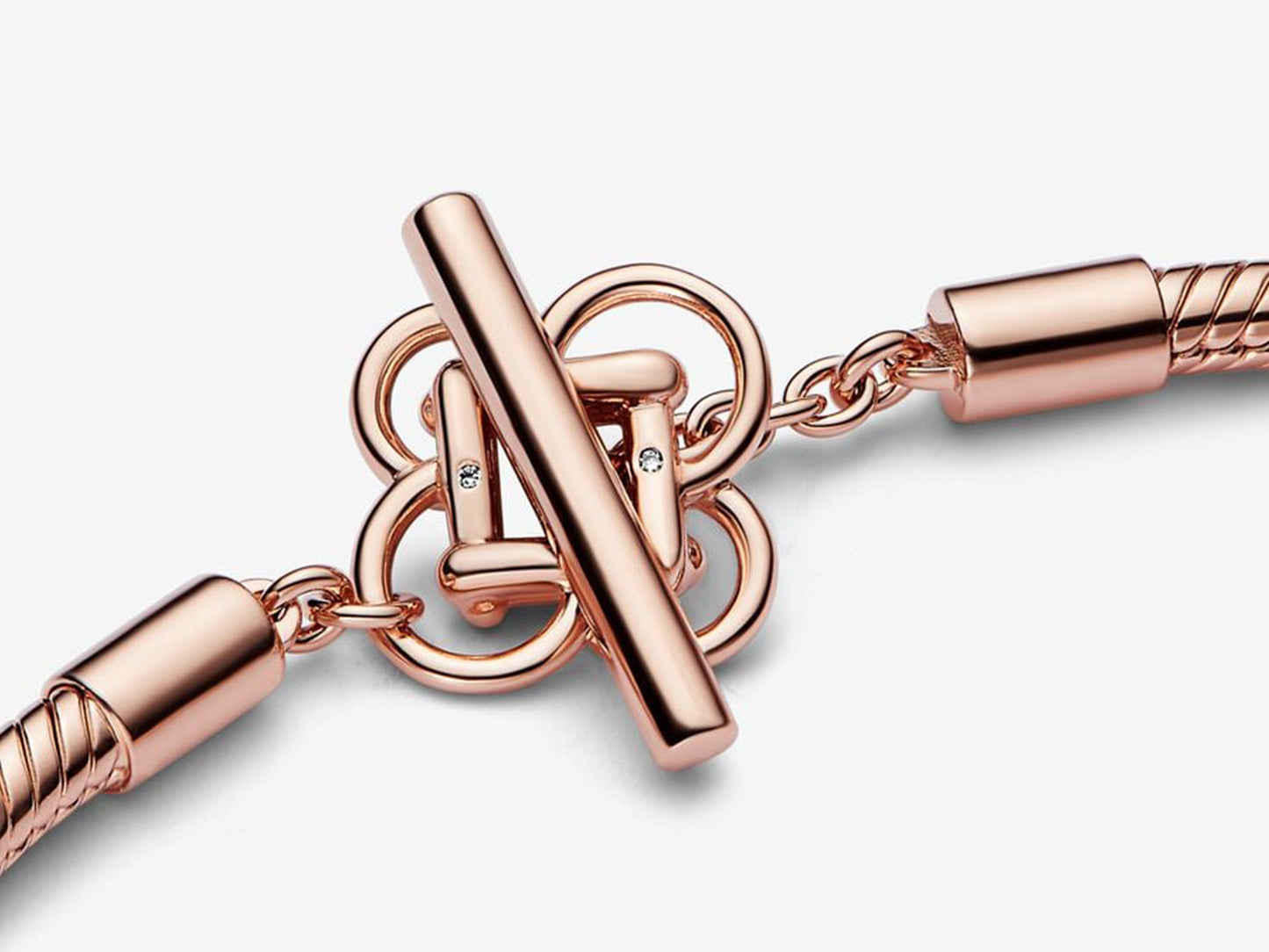 Rose Gold Lucky Knot Bracelet