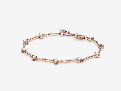 Sparkling Pavé Bars Bracelet