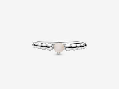 Rose Petal Radiance Ring
