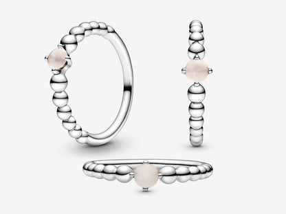 Rose Petal Radiance Ring