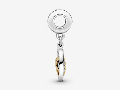 Rotating Earth Globe Charm