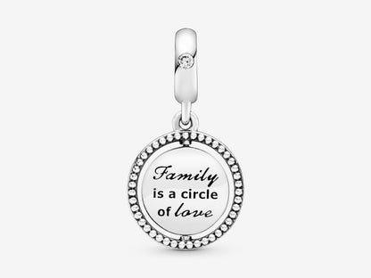 Rotating Family Tree Charm