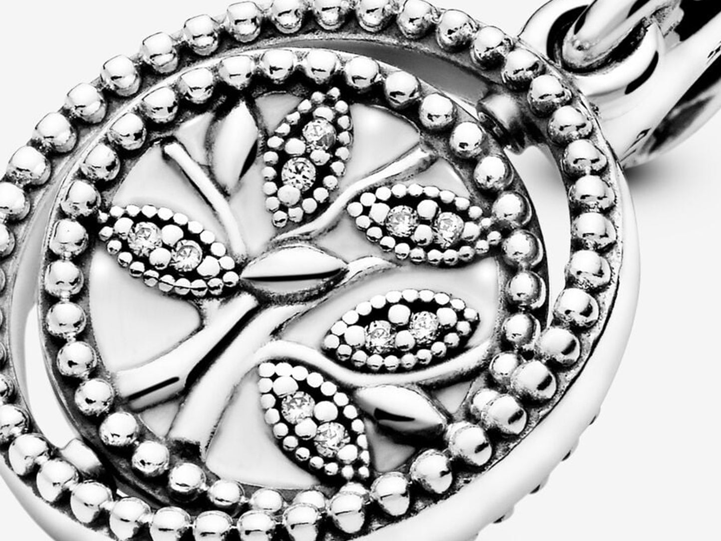 Rotating Family Tree Charm