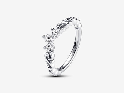 Regal Swirl Tiara Ring