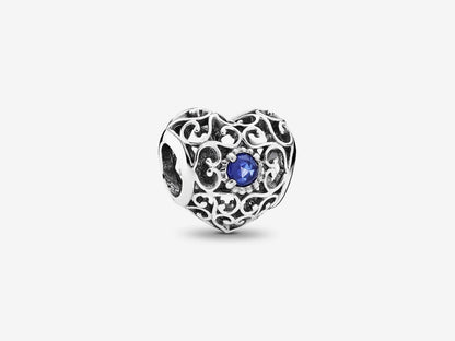 September Sapphire Charm