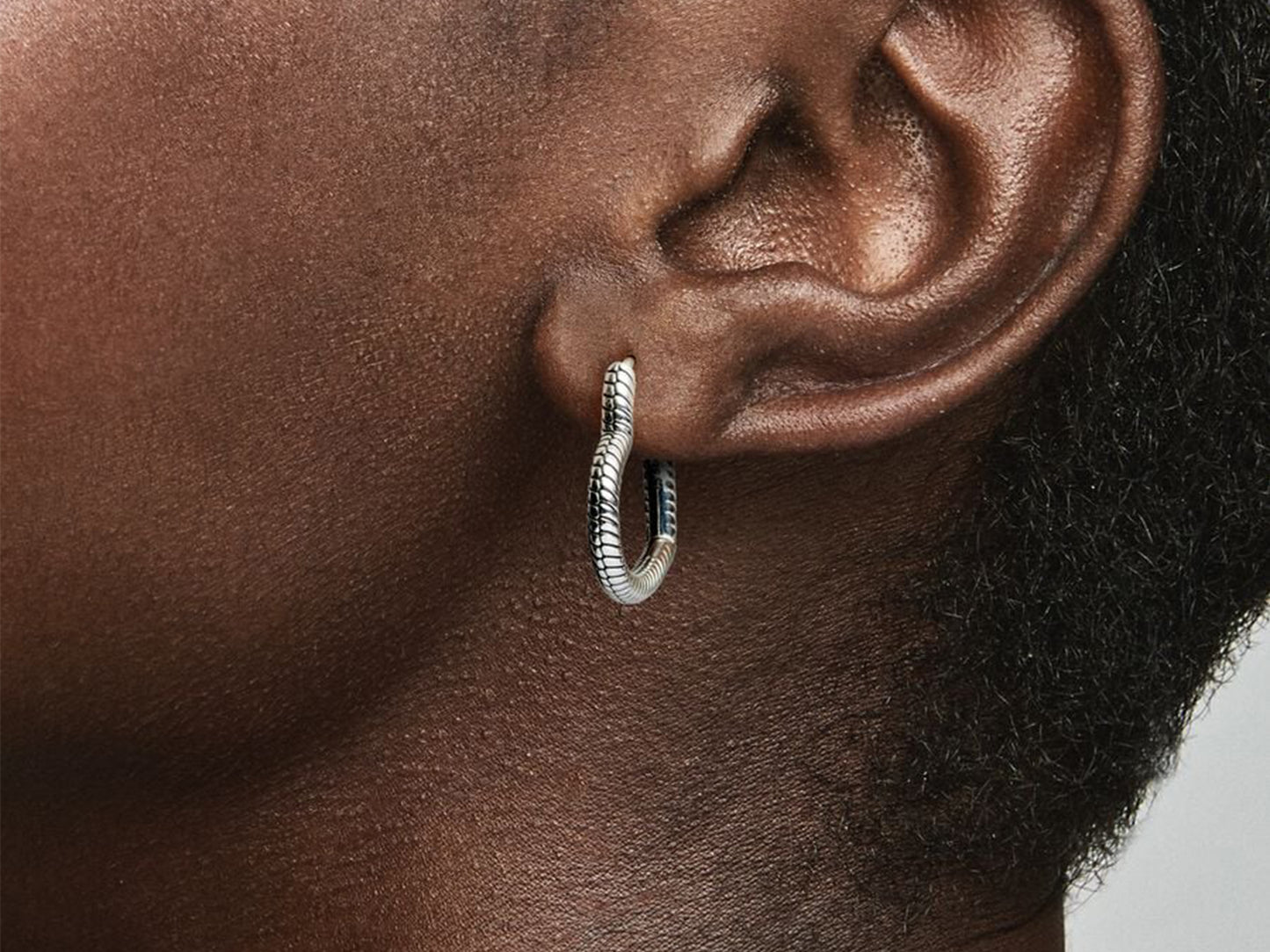 Heart Charm Hoop Earrings