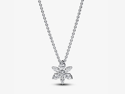 Sparkling Herbarium Cluster Pendant Necklace
