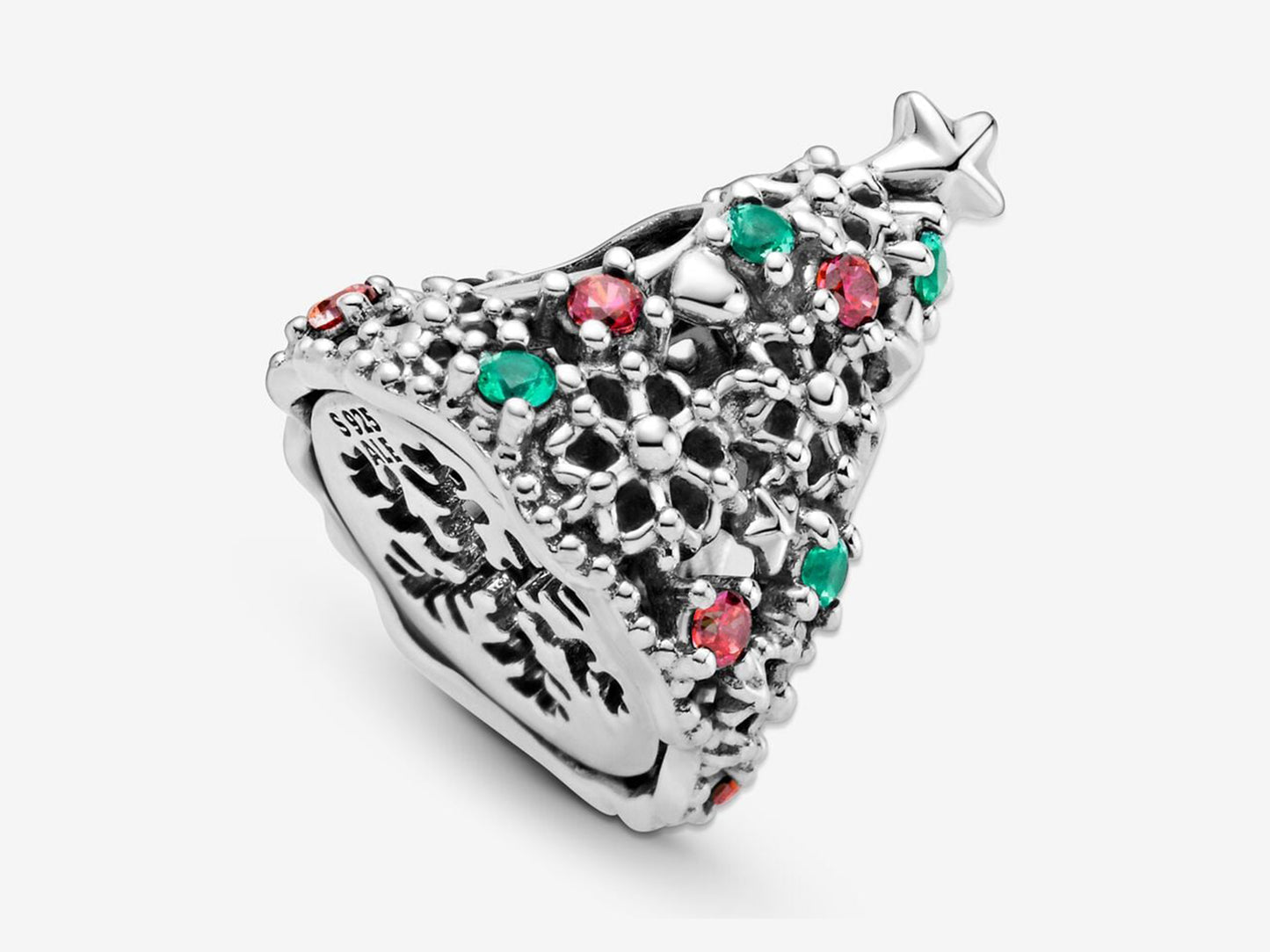 Shimmering Christmas Tree Charm