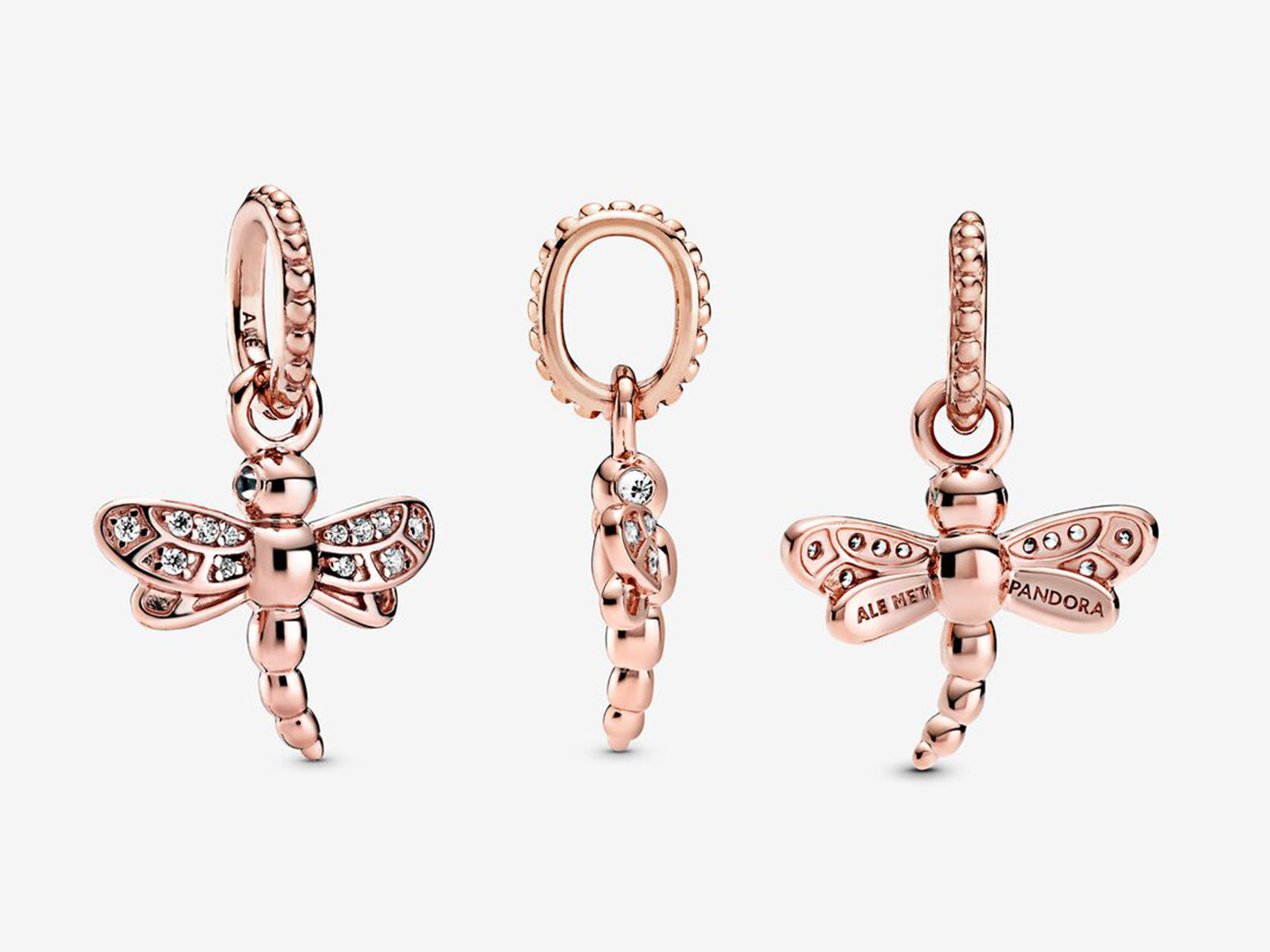 Shimmering Dragonfly Pendant