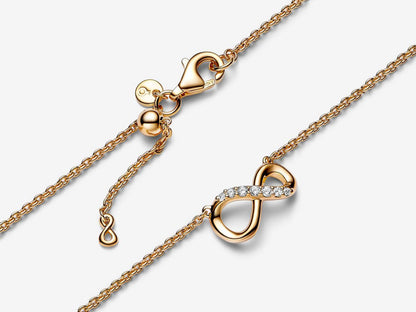 Sparkling Infinity Collier Necklace