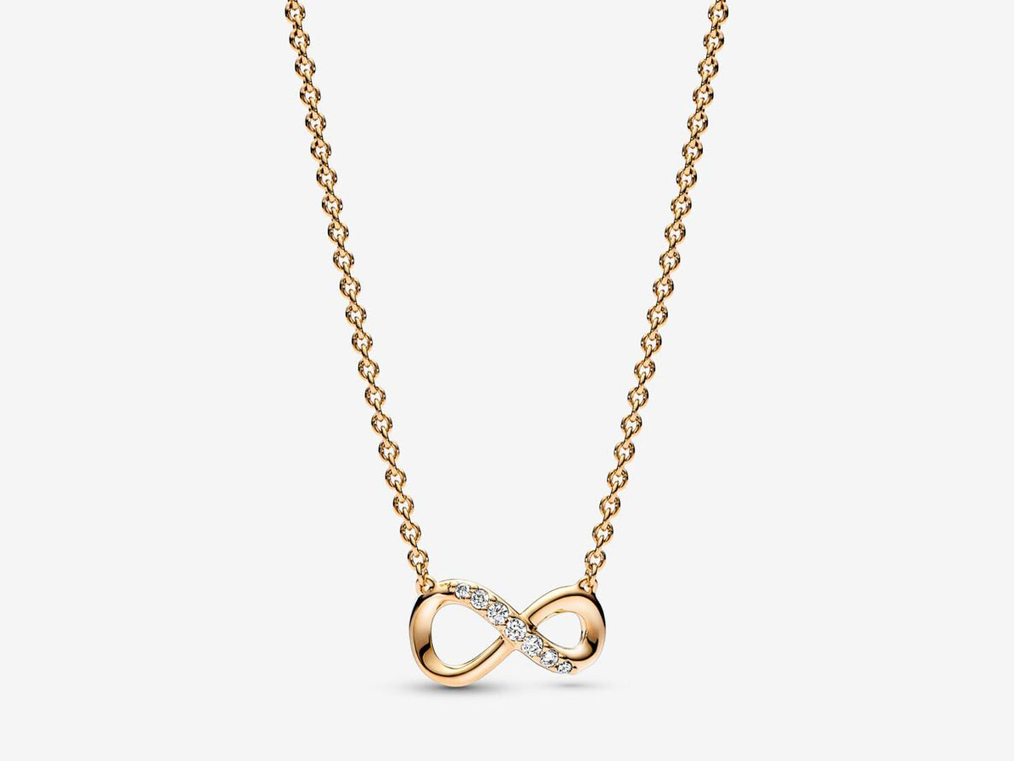 Sparkling Infinity Collier Necklace