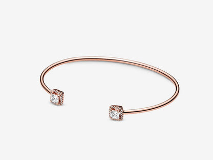 Shimmering Open Bangle