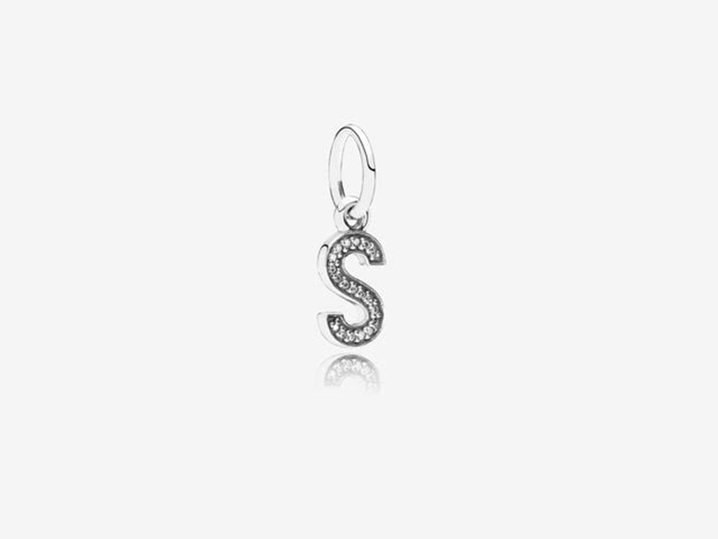 Radiant  Letter S Charm