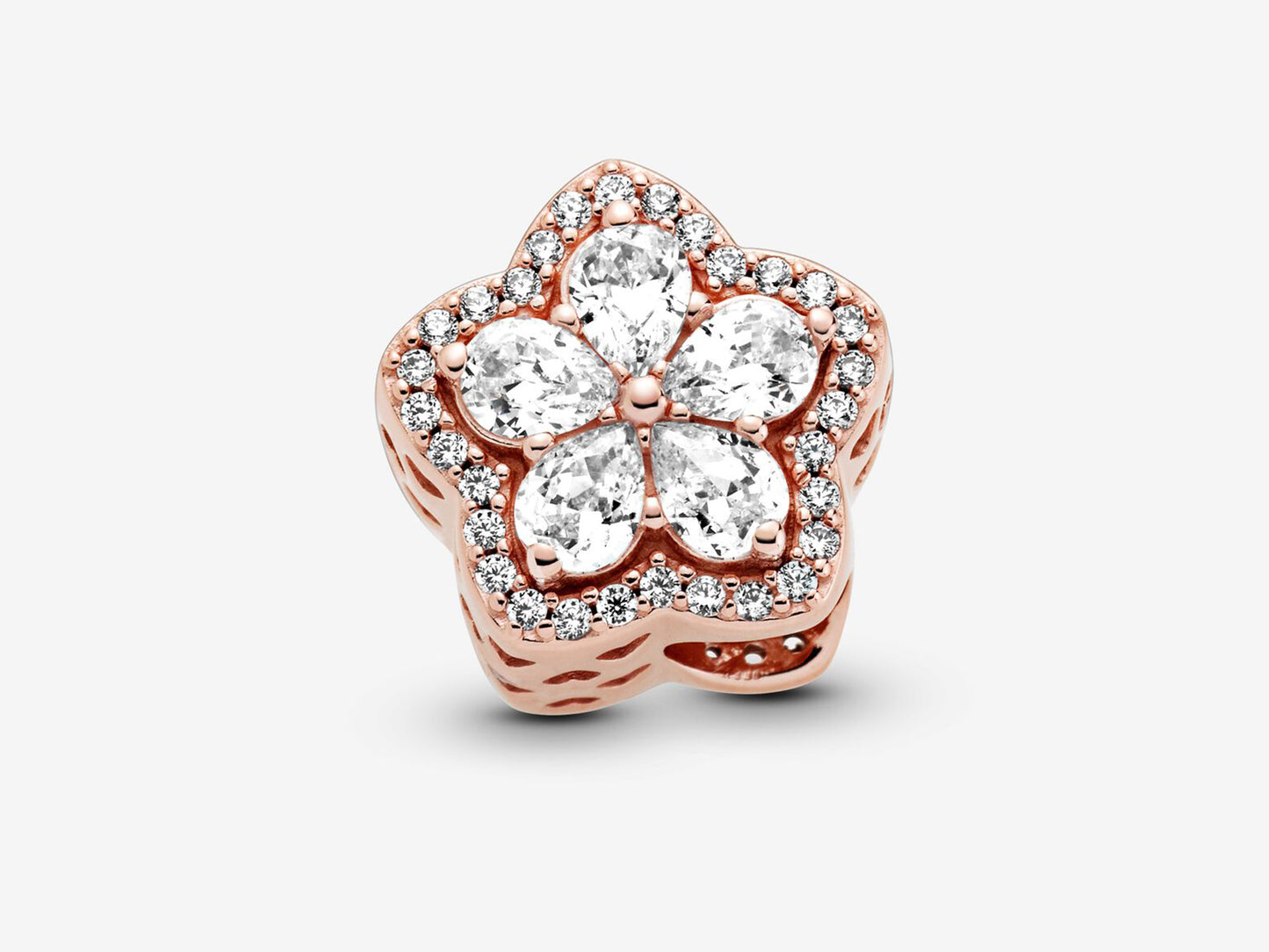 Sparkling Snowflake Pavé Charm