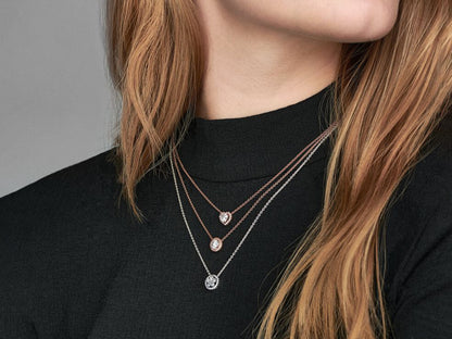 Shimmering Snowflake Necklace