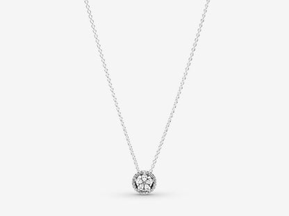 Shimmering Snowflake Necklace