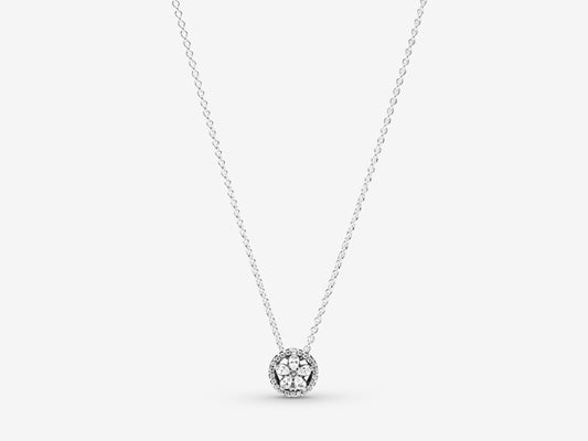 Shimmering Snowflake Necklace