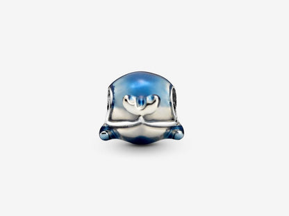 Shimmering Unicorn Whale Charm