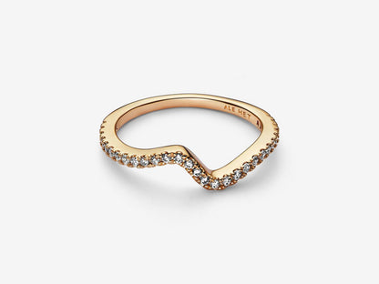 Sparkling Wave Ring
