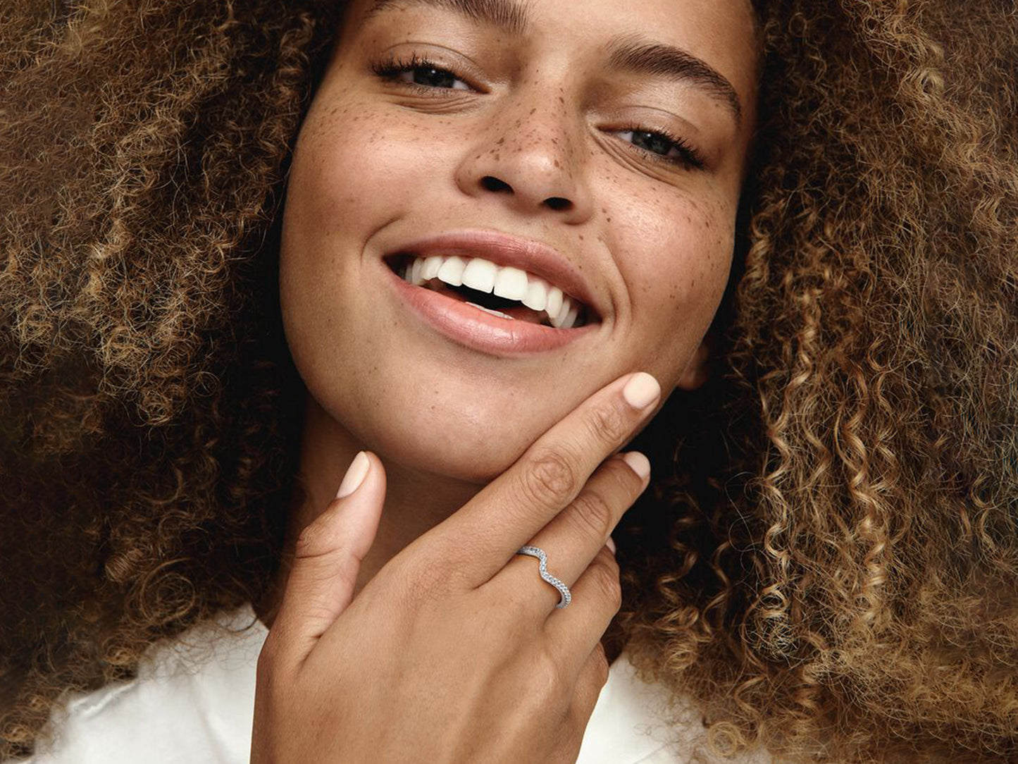 Sparkling Wave Ring