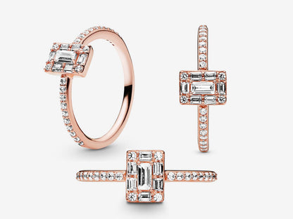 Shining Copper Elegance Ring
