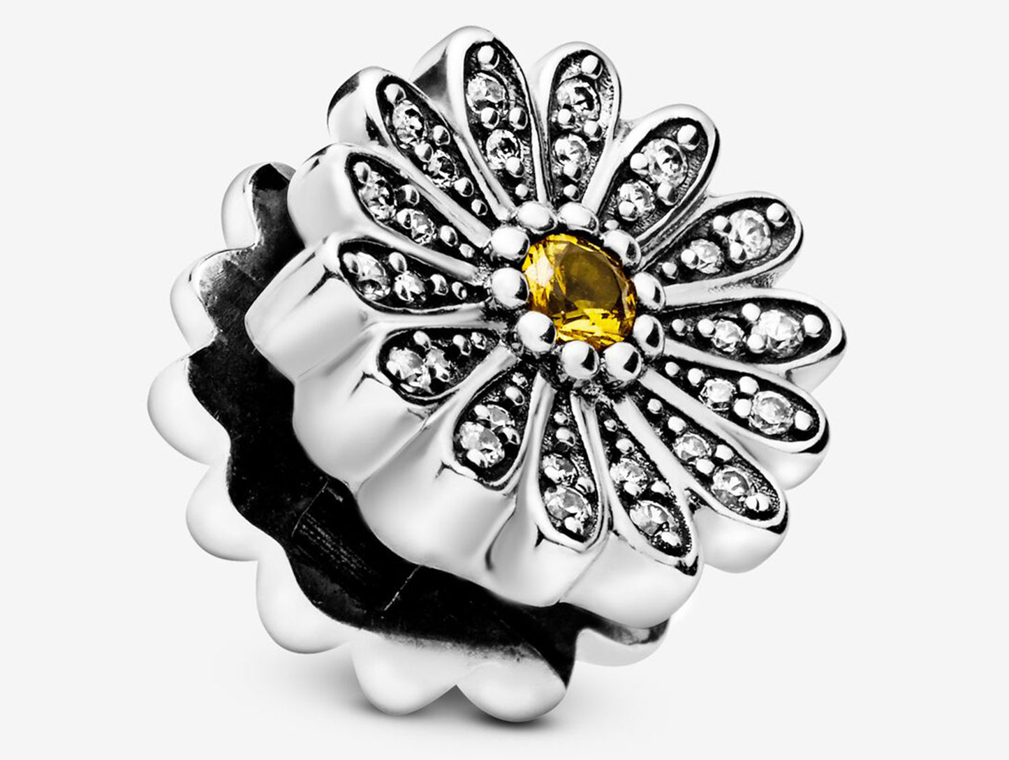 Shining Daisy Clip Charm