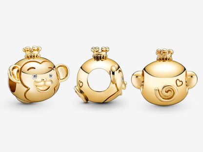 Shining Monkey Charm
