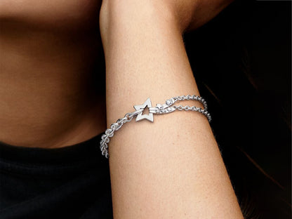 Shooting Star Double Chain Bracelet