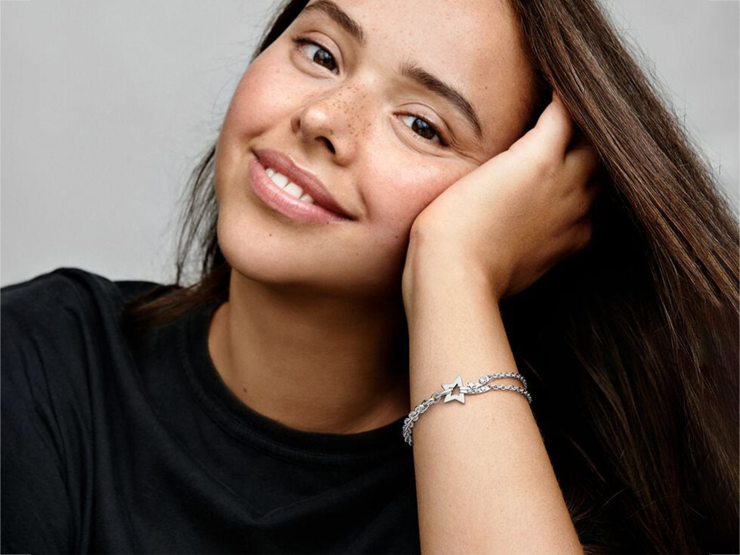 Shooting Star Double Chain Bracelet