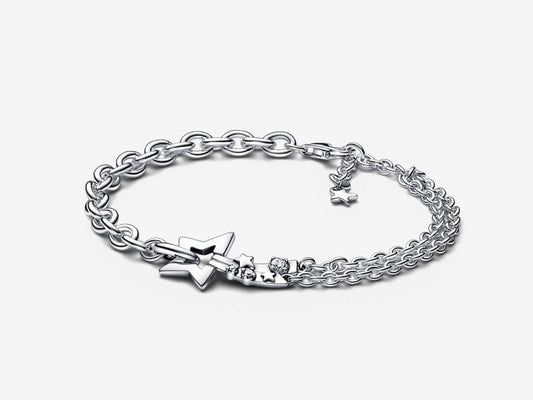 Shooting Star Double Chain Bracelet