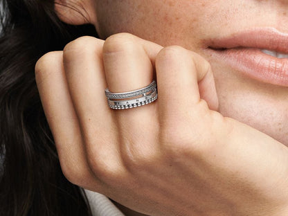 Three-in-One Iconic Charm Ring