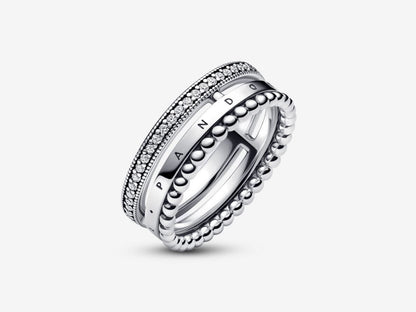 Three-in-One Iconic Charm Ring