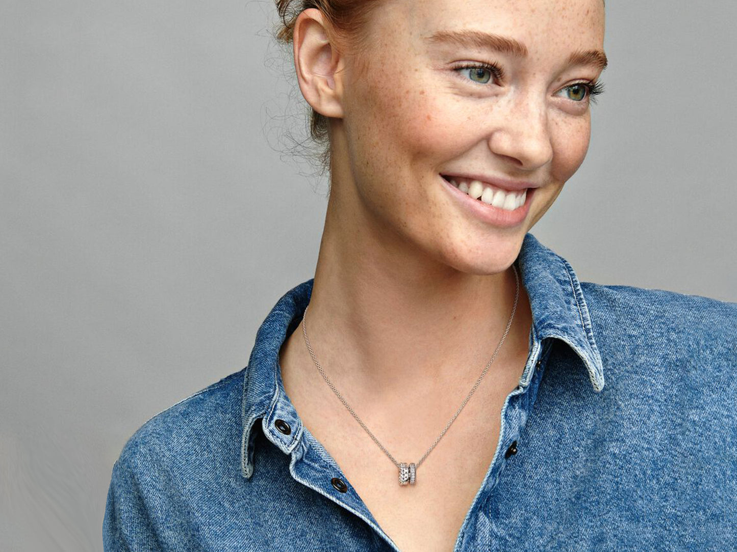 Tri-Ring Signature Necklace