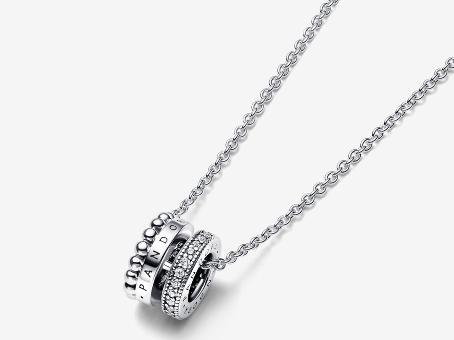 Tri-Ring Signature Necklace