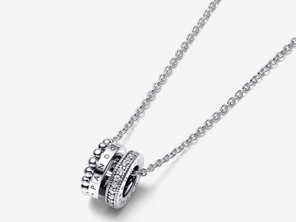 Tri-Ring Signature Necklace