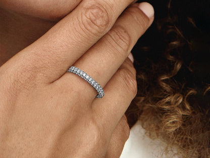 Timeless Pavé Single-row Ring