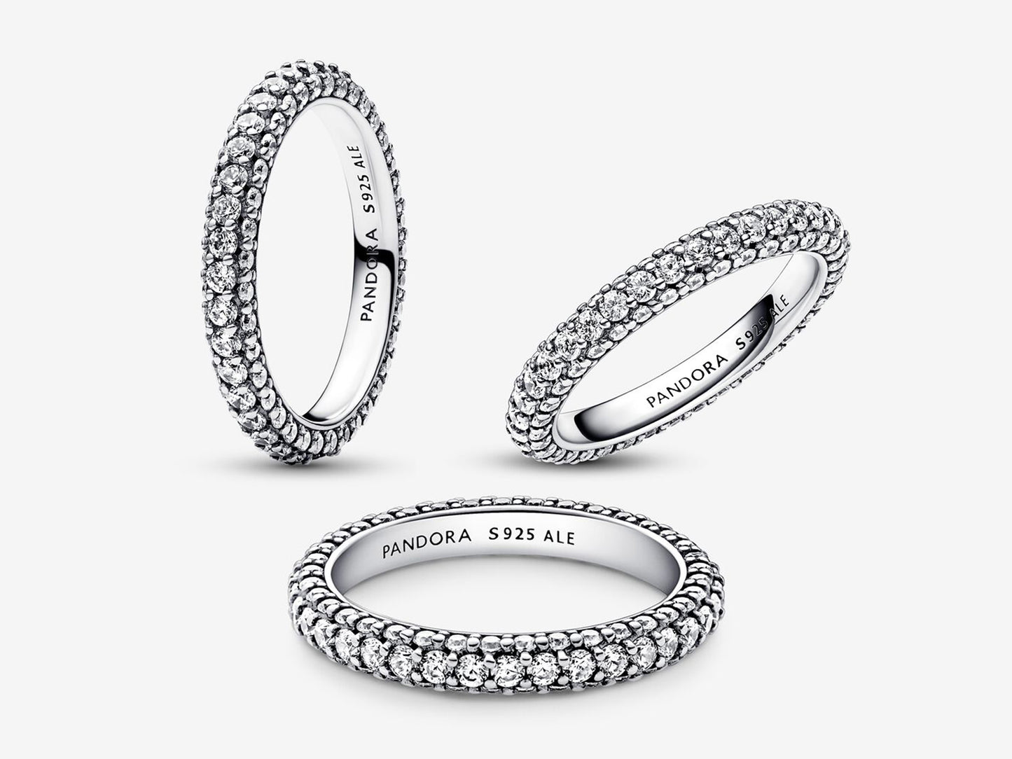Timeless Pavé Single-row Ring