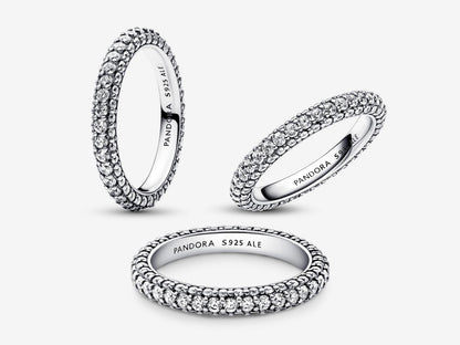 Timeless Pavé Single-row Ring
