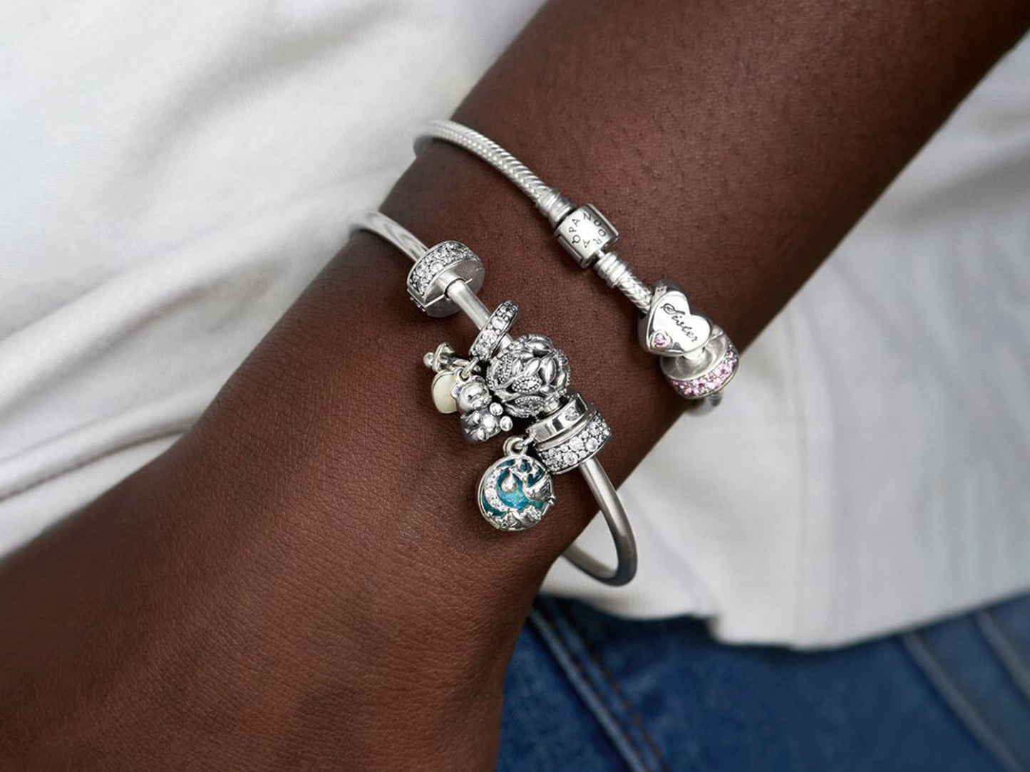 Sister Heart Charm