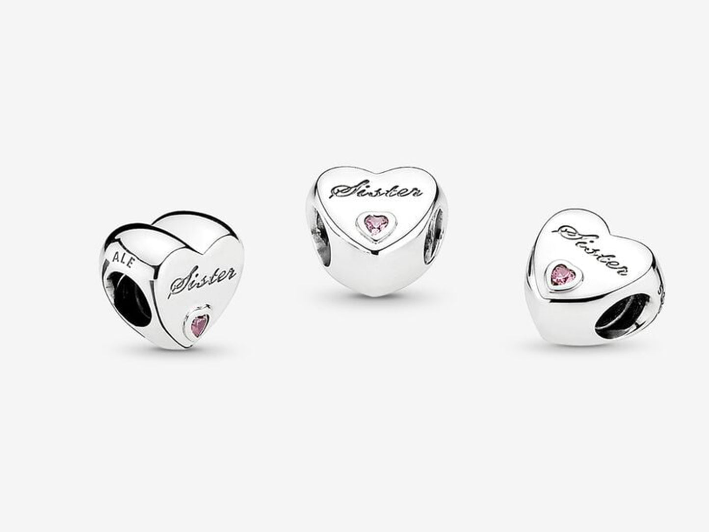 Sister Heart Charm
