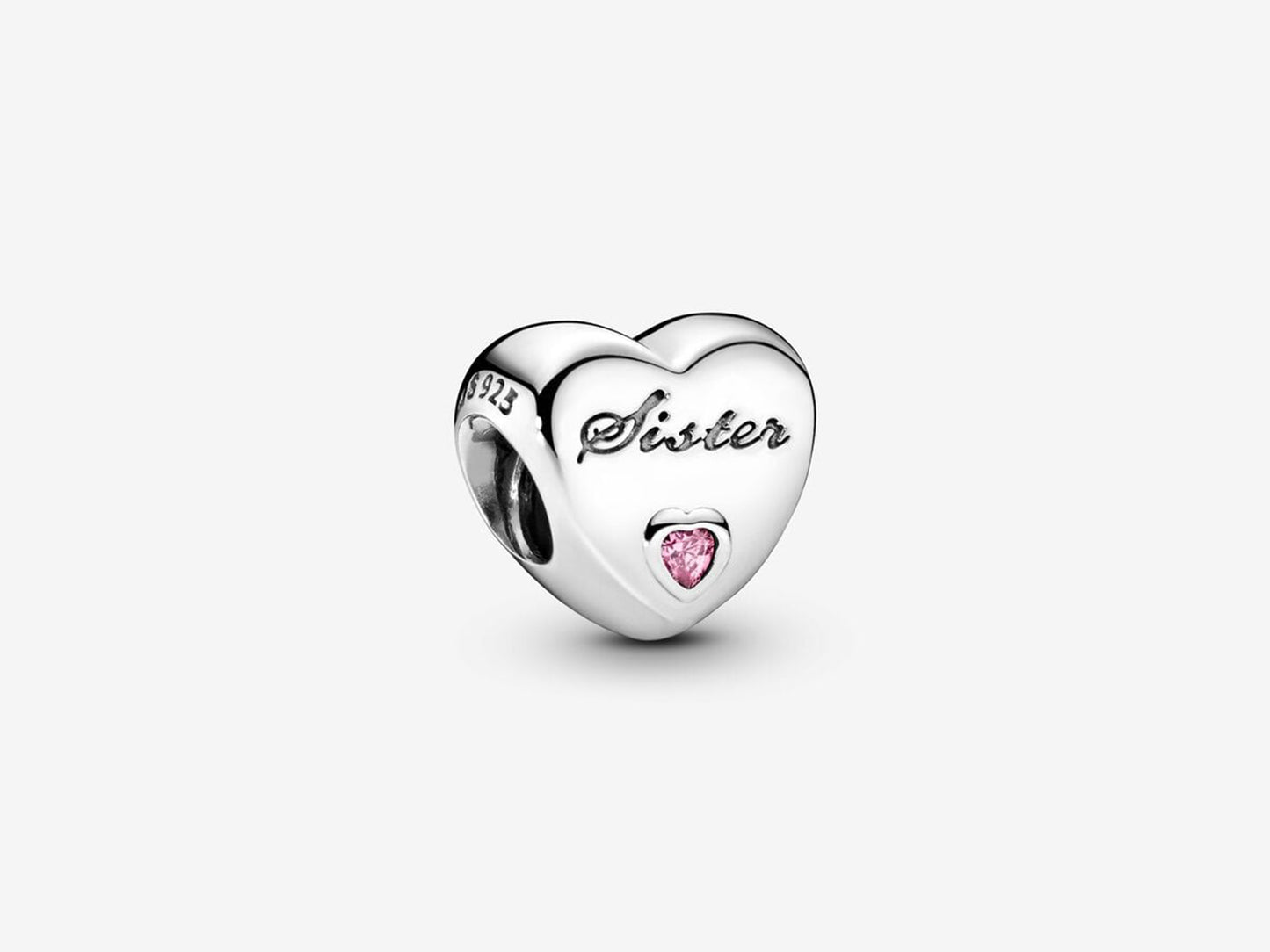 Sister Heart Charm