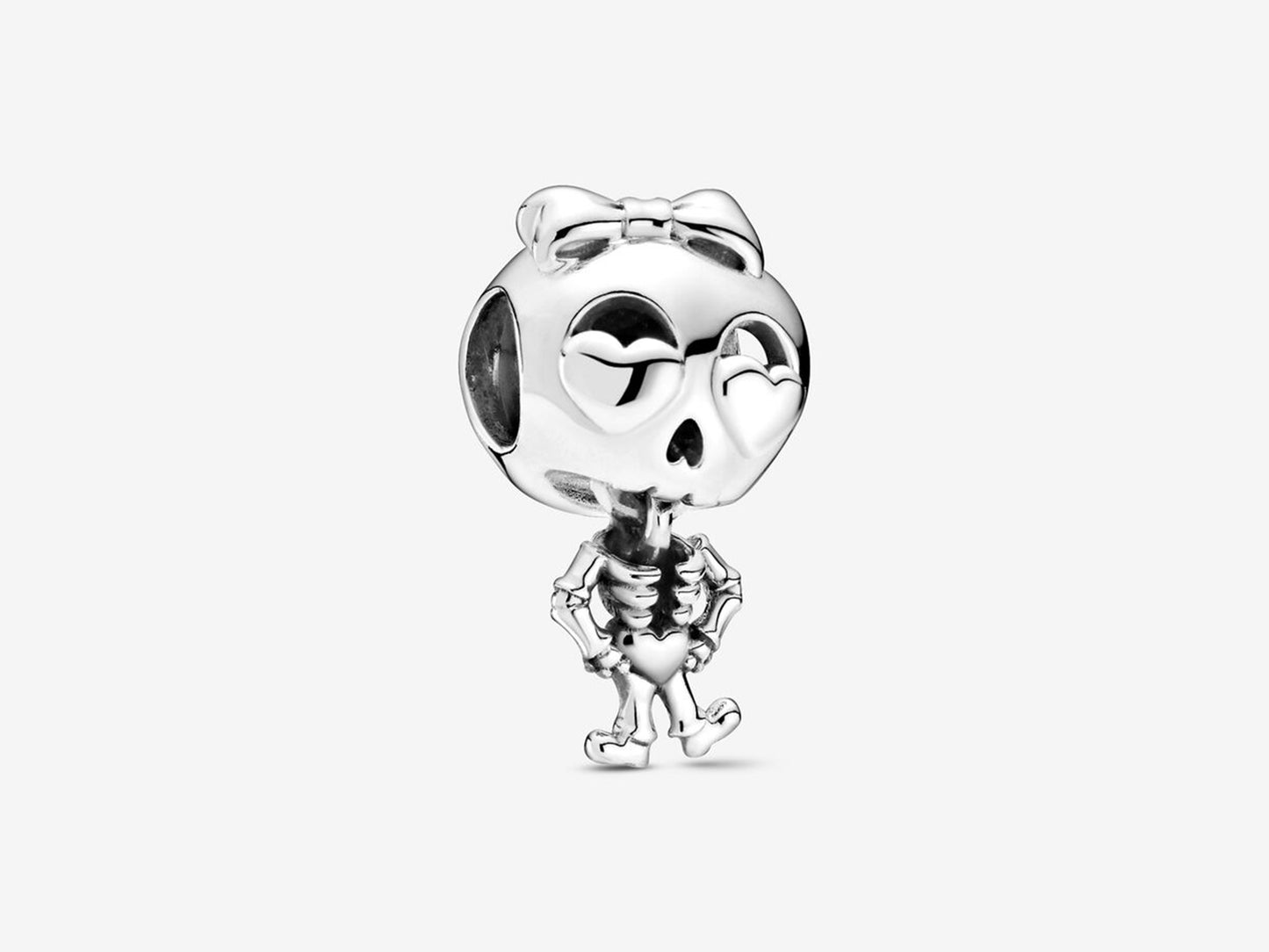 Skull Girl Charm