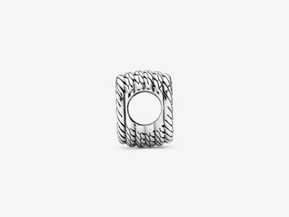 Snake Bone Chain Heart Charm