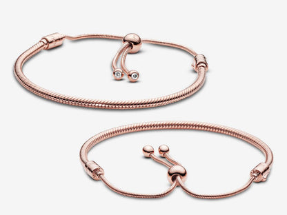 Snake Chain Slider Bracelet